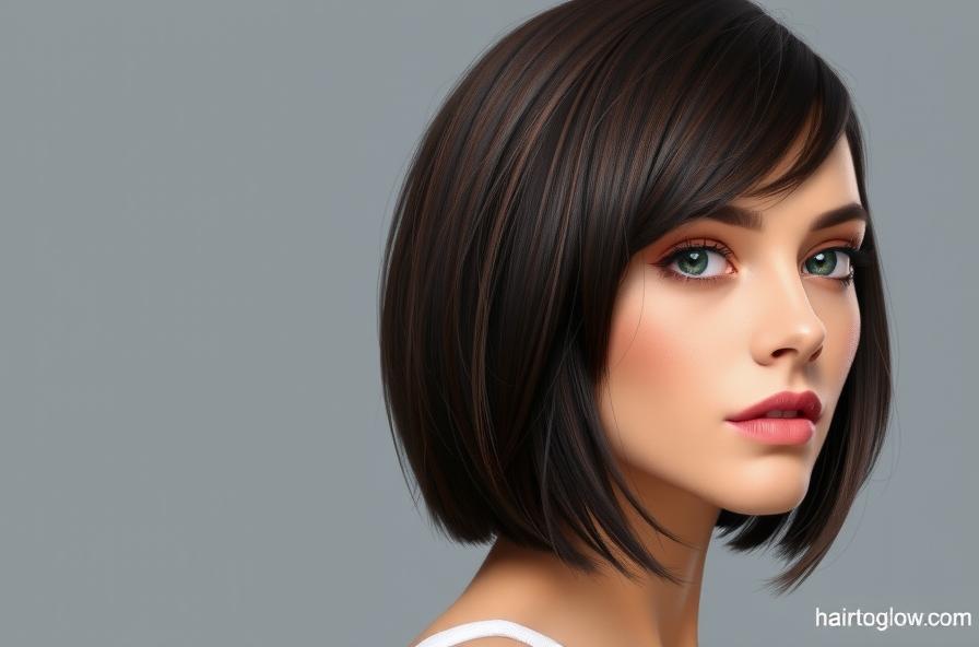 Short Haircuts with Side Bangs