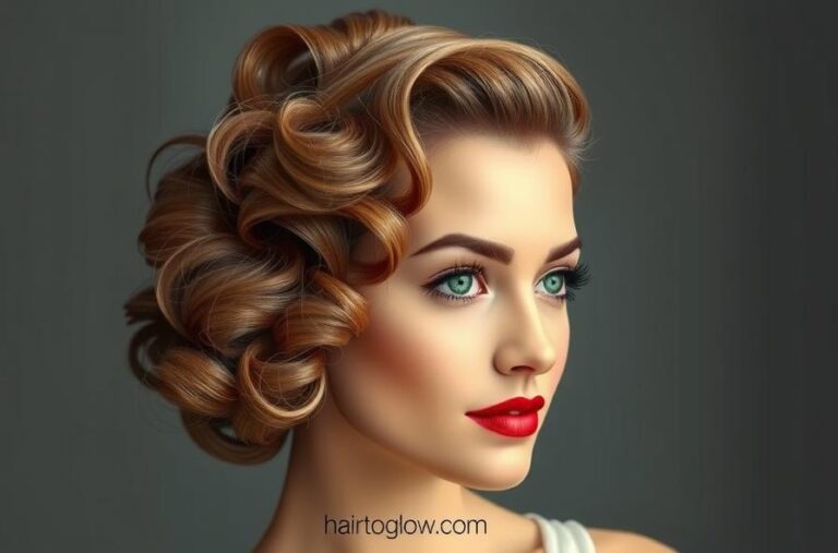 Vintage Hairstye For Women