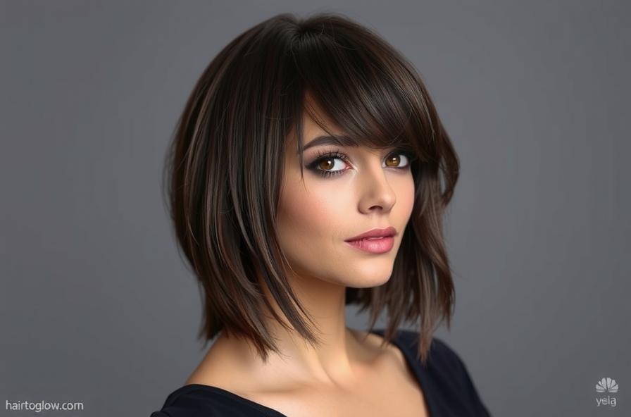 Medium-Length Shag Haircuts