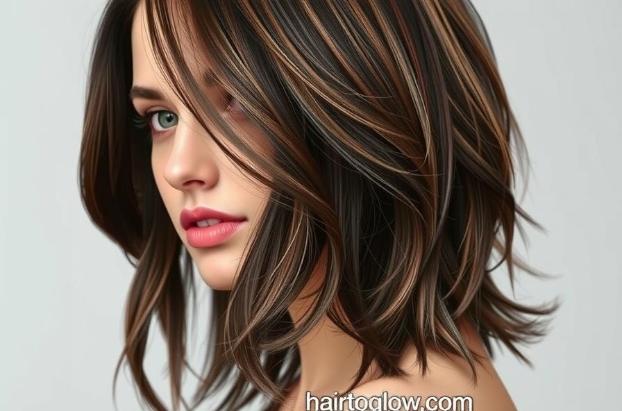 Medium-Length Hair with Layers