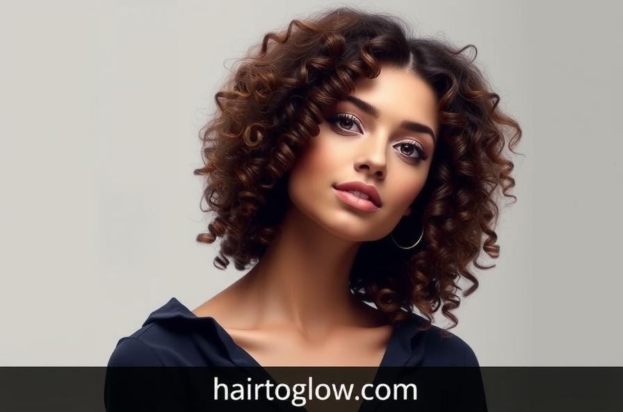 Chin-Length Curly Hairstyles