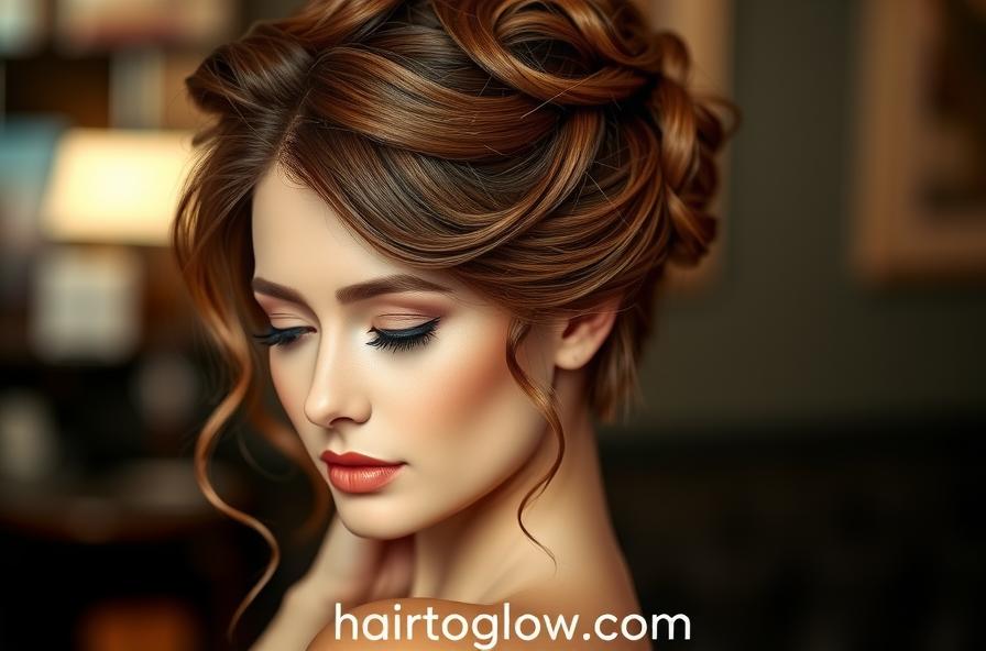 Elegant Updo for Long Hair