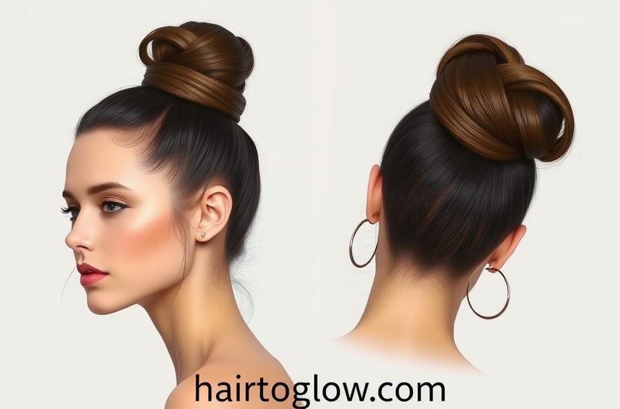 Sleek High Bun