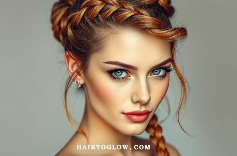 Boho Braided Updo