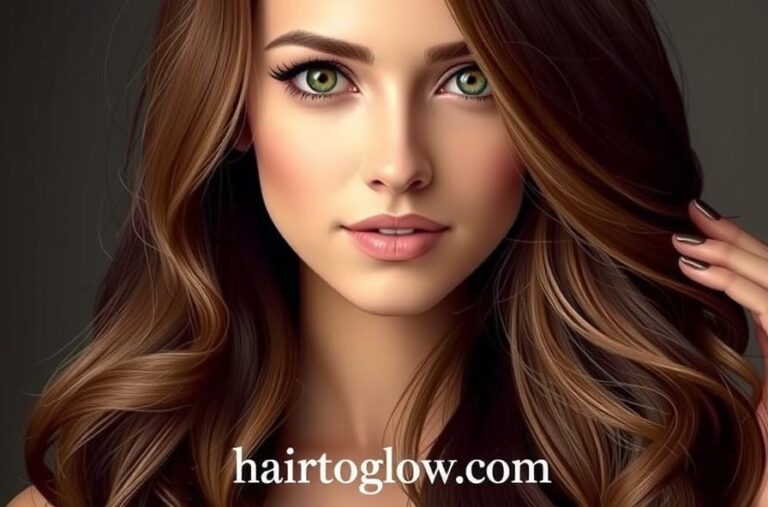 Chestnut Brown Hair for Medium Length
